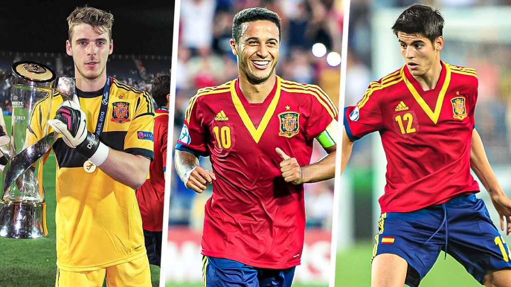 When Thiago turned goal machine: Spain's u21 Euros winners from 2013 had some serious midfield talent