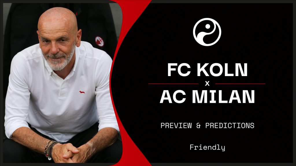 Watch Cologne v AC Milan online: Live stream today's friendly