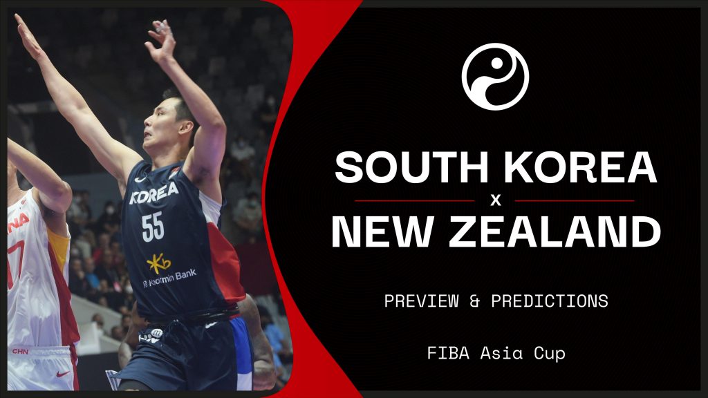 Watch South Korea v New Zealand online: Live stream today's FIBA Asia Cup