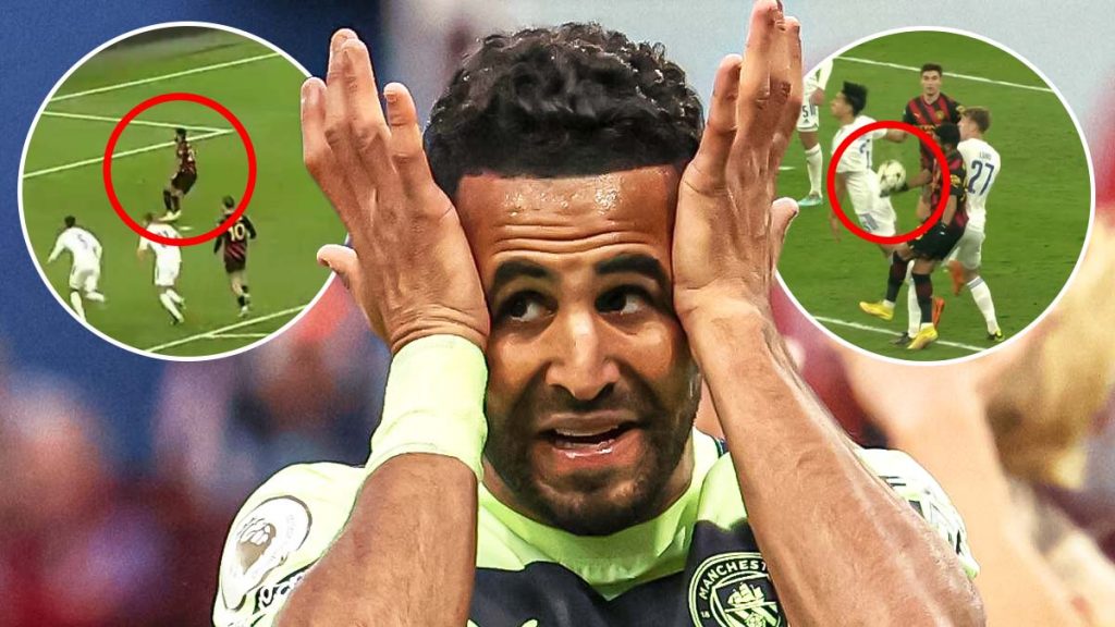 10-man City hold firm against Copenhagen after Riyad Mahrez first-half blunder and Sergio Gomez red