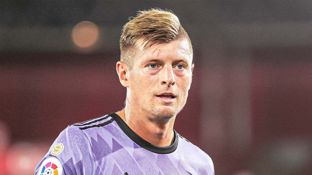 Toni Kroos has bracketed Fede Valverde among the “top three in the world right now”