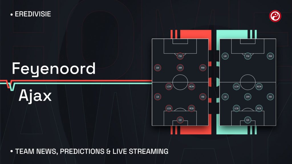 Feyenoord vs Ajax live stream: Watch Eredivisie online, team news & stats