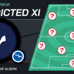 Tottenham predicted XI