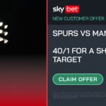 Tottenham vs Man United offer page