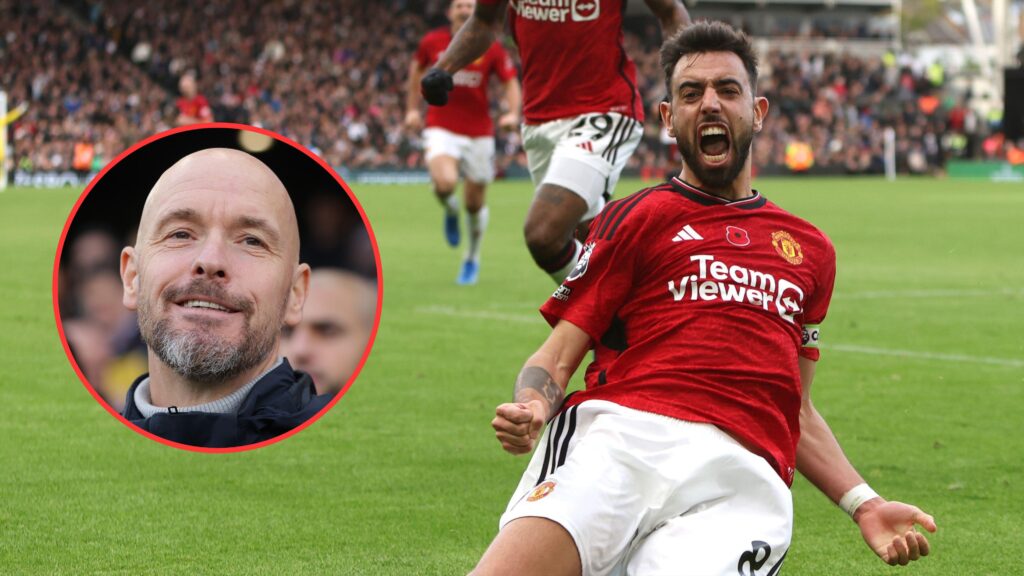 Bruno Fernandes comes up clutch again as Man Utd win late at Fulham