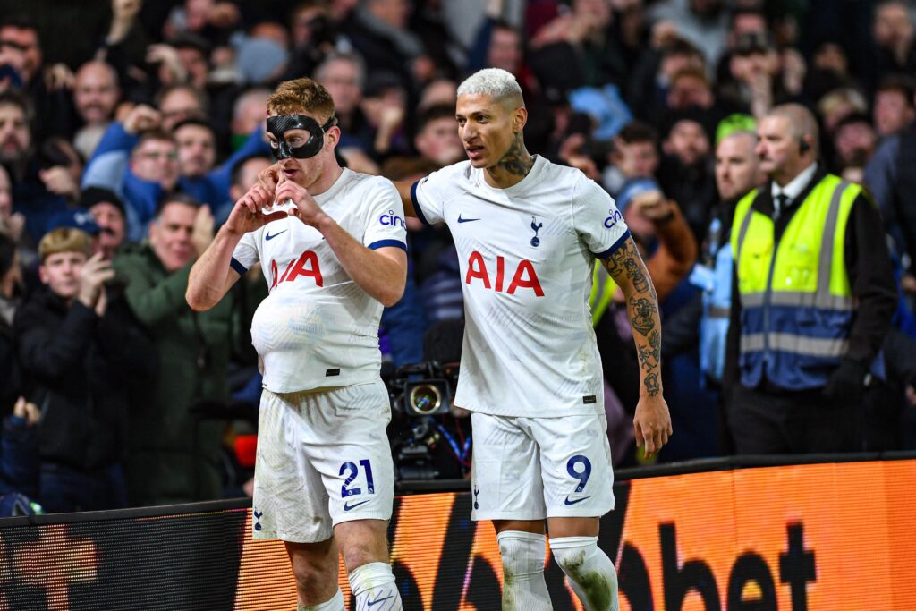 Richarlison draws level with Bale: Six key stats as Tottenham win 2-0 at Nottingham Forest