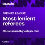 Premier League referee stats: Officials ranked by fouls per card