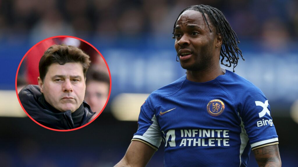 Mauricio Pochettino asks Chelsea supporters to 'move on' from Raheem Sterling criticism