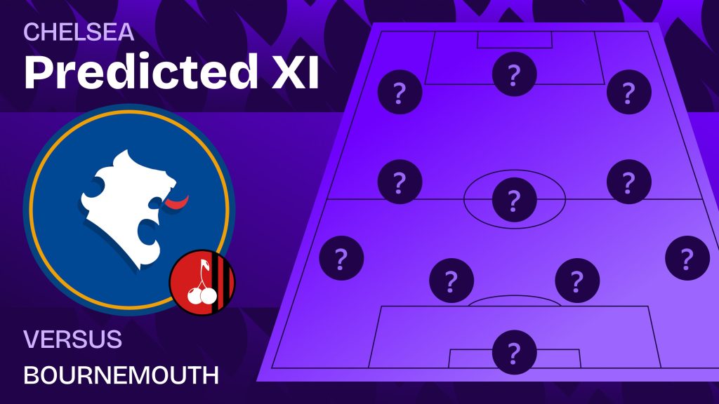 Chelsea team news vs Bournemouth and predicted lineup
