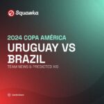 Uruguay v Brazil quarter-finals live streaming team news
