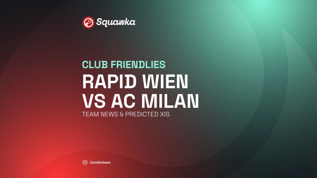 Rapid Wien vs AC Milan live stream and team news