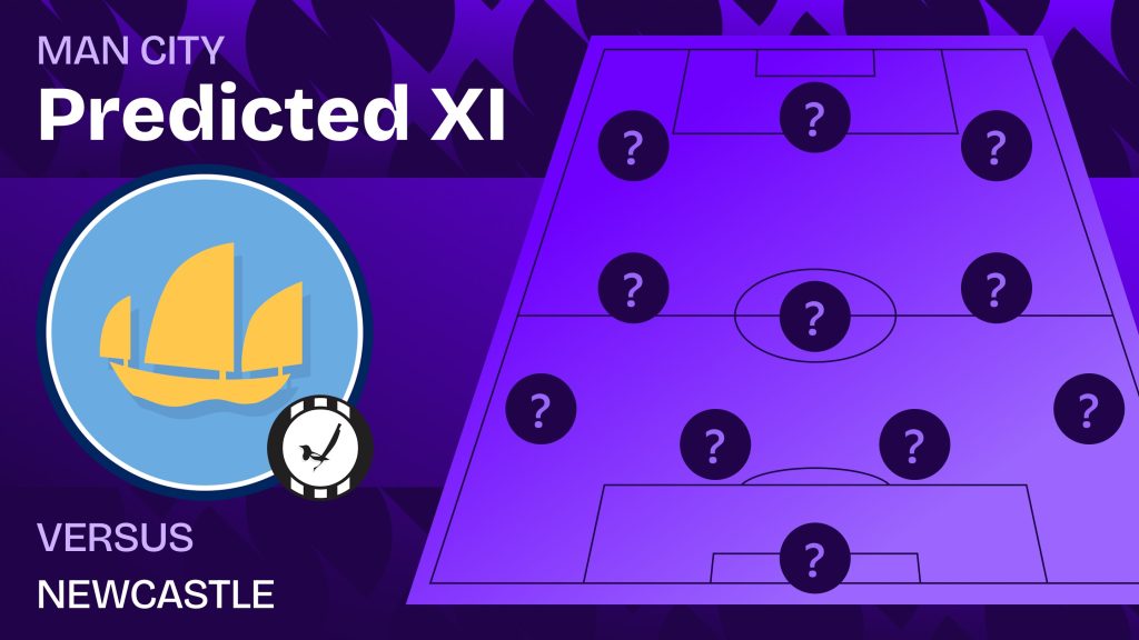Man City team news vs Newcastle and predicted lineup
