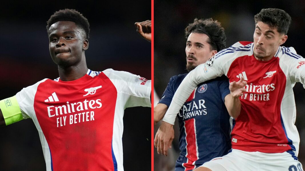 Arsenal 2-0 PSG player ratings: Trossard and Partey shine | Squawka