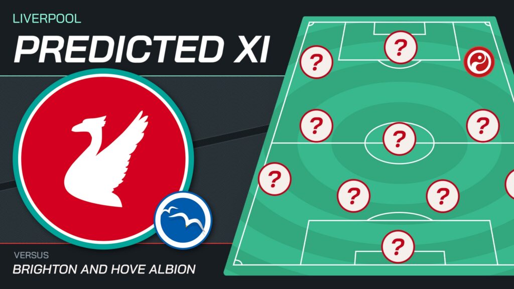 Liverpool vs Brighton predicted lineups and team news