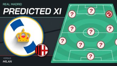 Real Madrid vs AC Milan predicted lineups and team news | Squawka