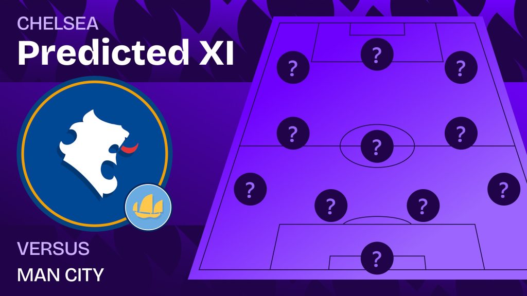 Chelsea team news vs Man City and predicted lineup