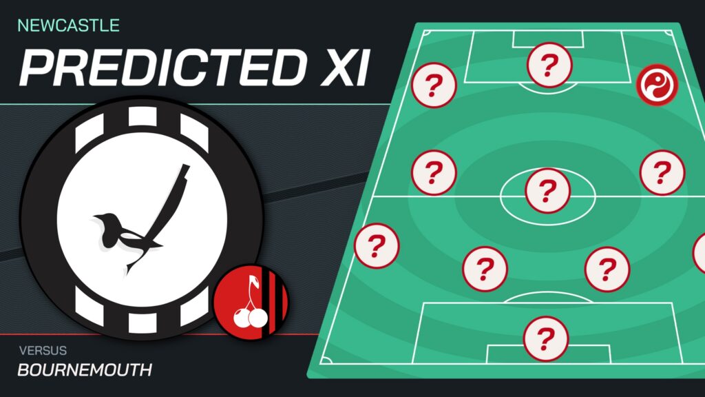 Newcastle vs Bournemouth predicted lineups
