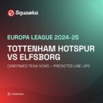 Spurs v Elfsborg Confirmed team news + predicted line-ups
