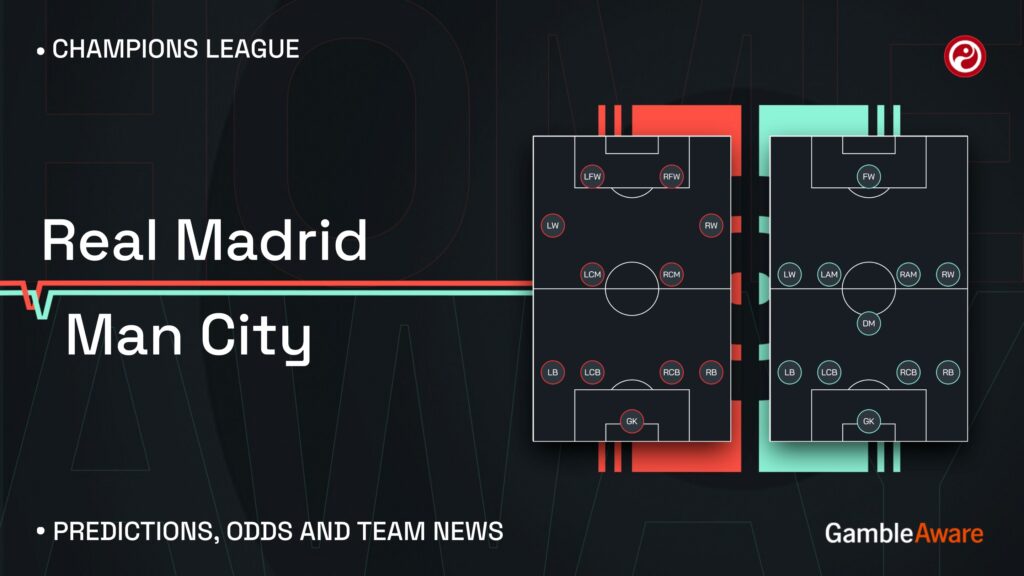 Real Madrid vs Man City predictions, odds, betting tips and team news