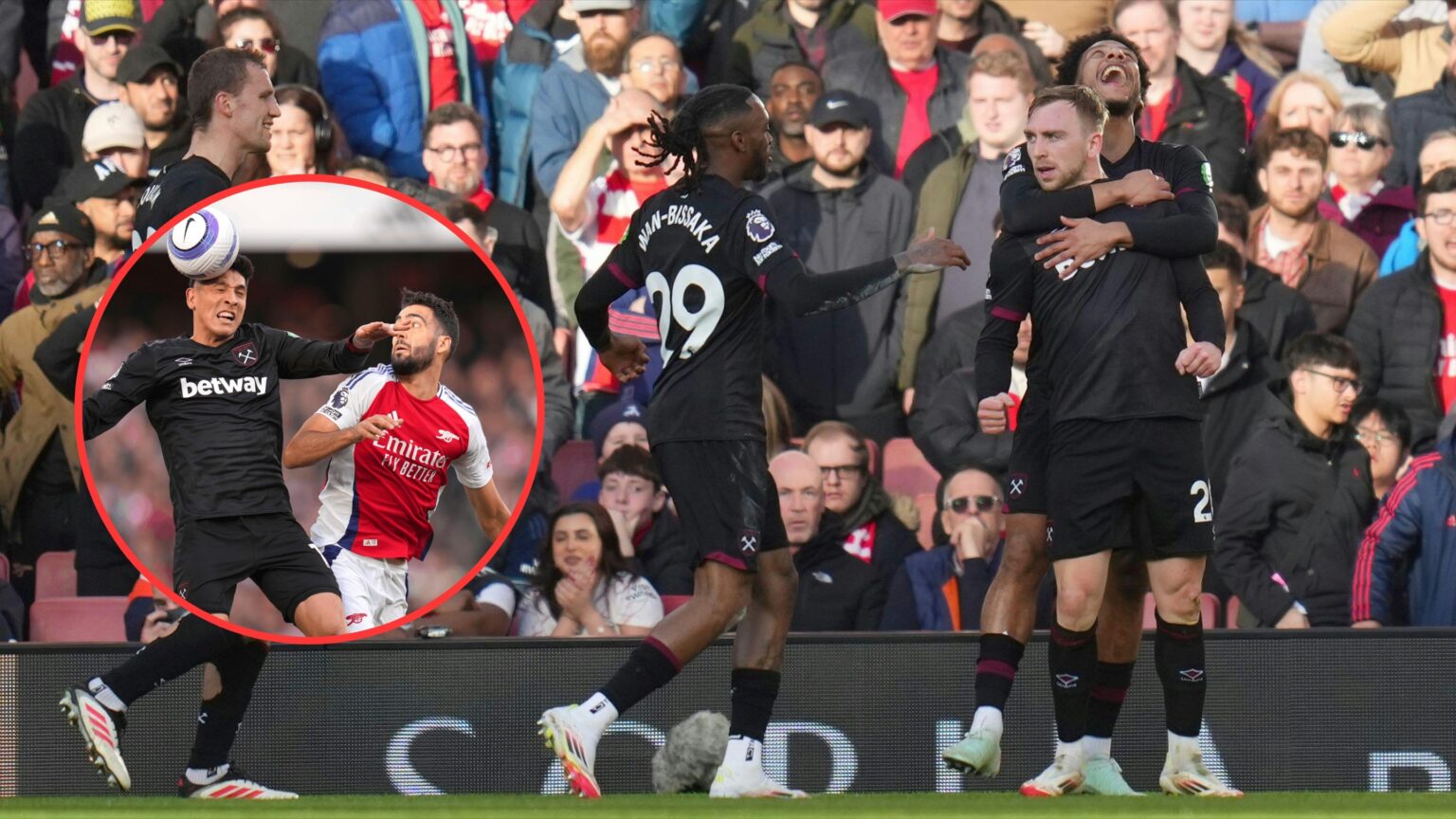 Arsenal 0-1 West Ham: Mikel Merino 'false nine' experiment fails as ...