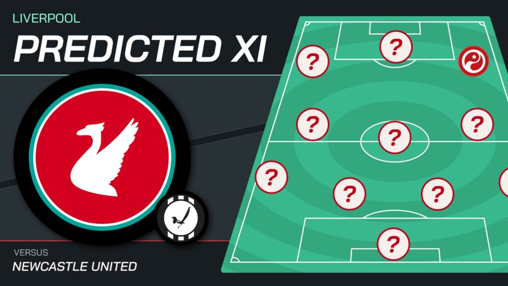 Liverpool vs Newcastle predicted lineups and team news