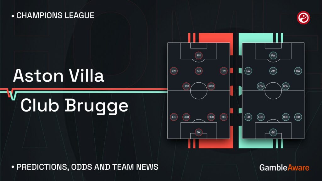Aston Villa vs Club Brugge prediction, stats, tips & team news