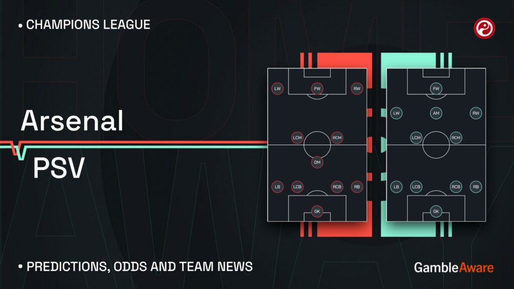 Arsenal vs PSV prediction, stats, tips & team news
