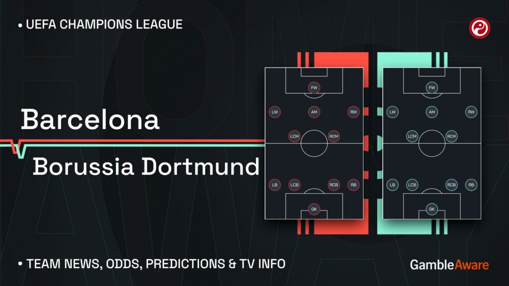 Barcelona vs Borussia Dortmund prediction, stats, tips and team news