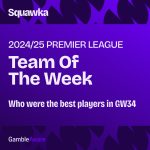TEAM OF THE WEEK GW34