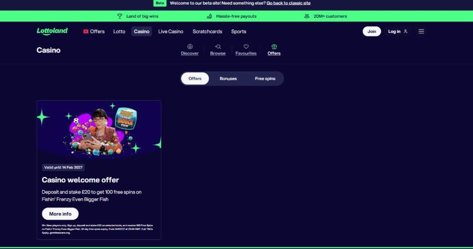 Lottoland Casino Promotions