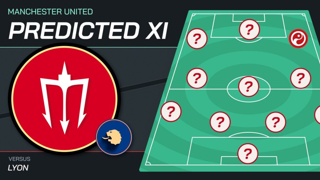 Man Utd team news vs Lyon and predicted lineup