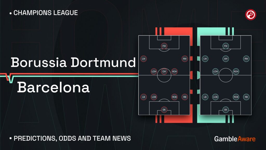 Borussia Dortmund vs Barcelona prediction, stats, tips & team news