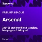 Arsenal odds to finish in Premier League top four: Prediction, best players and stats