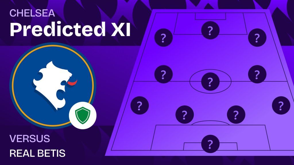 Chelsea team news vs Real Betis and predicted lineup