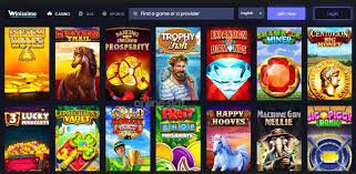 Winissimo Casino game selection
