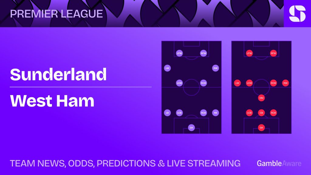 Sunderland vs West Ham prediction, stats, tips & team news