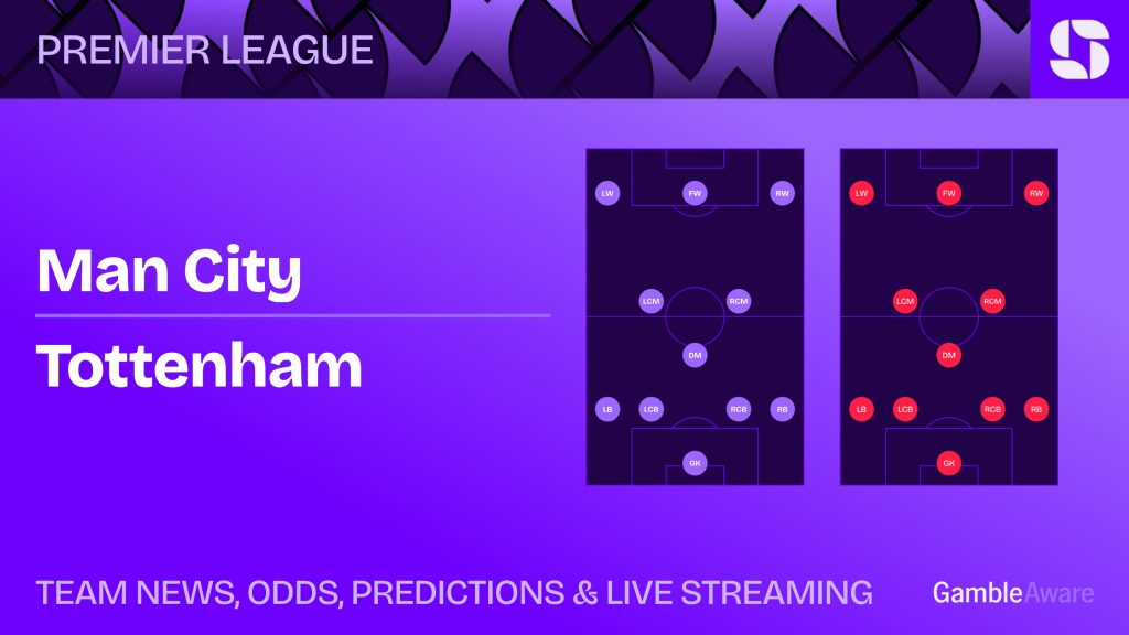 Man City vs Tottenham prediction, stats, tips & team news