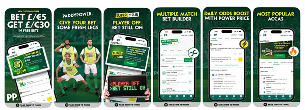 Paddypower App store
