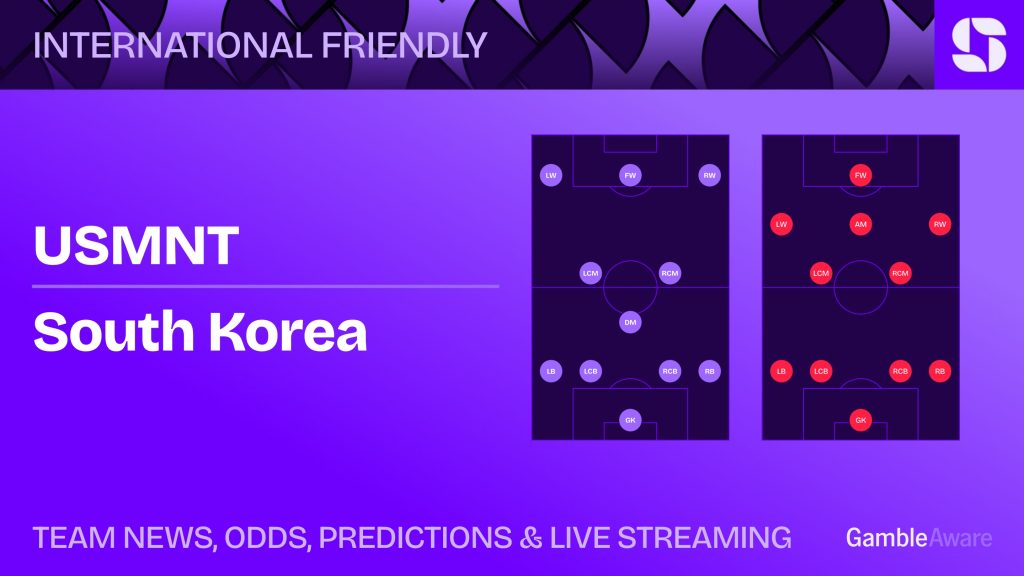 USMNT vs South Korea prediction, stats, tips & team news