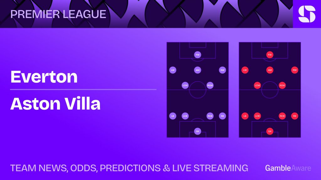Everton vs Aston Villa prediction, stats, tips & team news