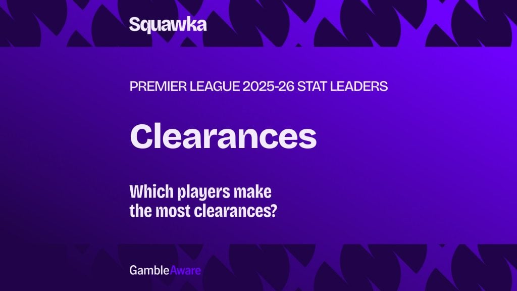 Premier League stat leaders: Clearances 2025-26