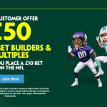 Paddy power NFL Gameweek 3 offer