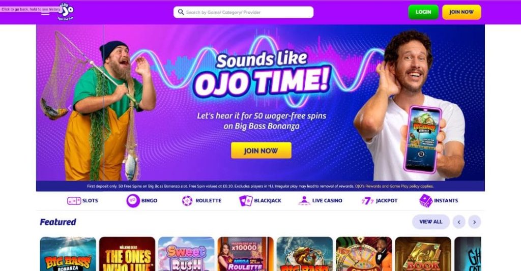 PlayOJO Casino