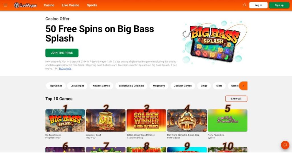 LeoVegas Casino