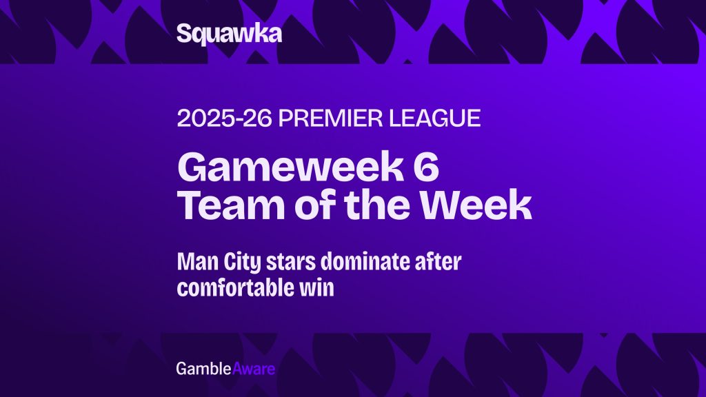 Premier League TOTW Gameweek 6: Man City stars dominate after comfortable win