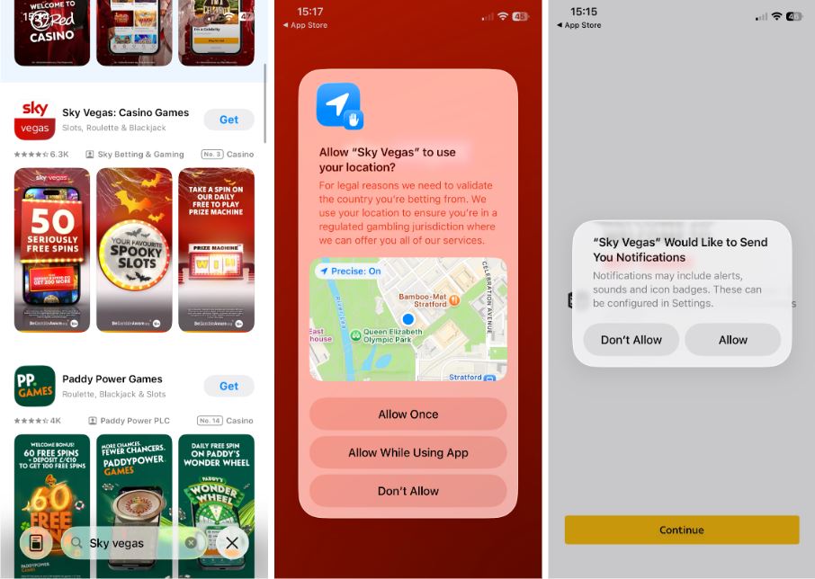 Sky Vegas Casino App