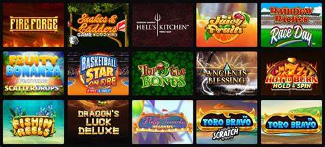 Fortune Mobile Casino game selection