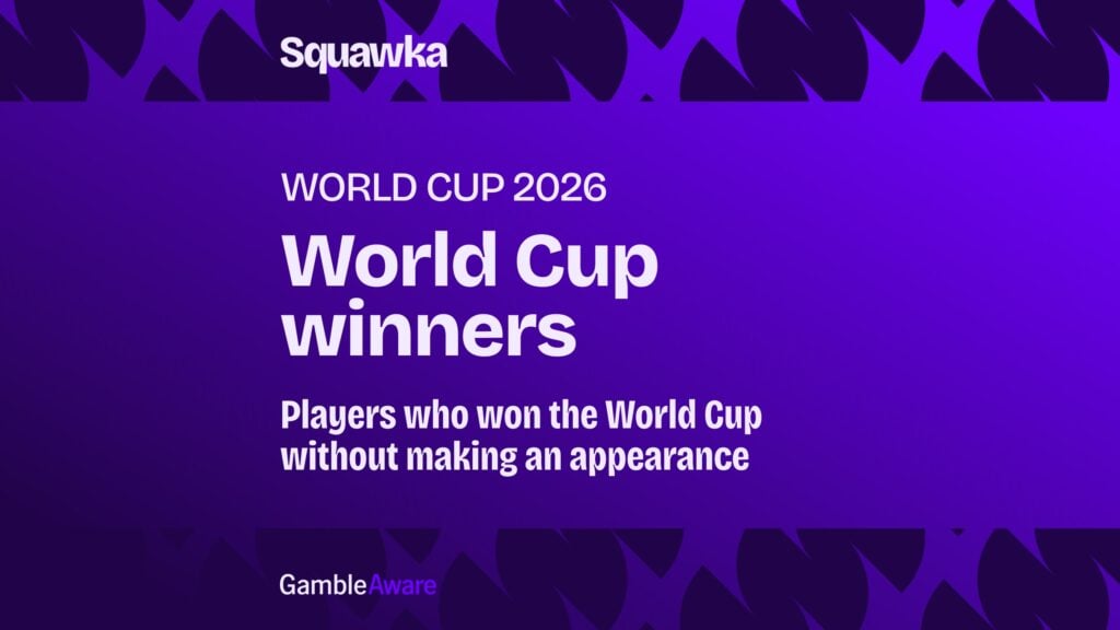 Eight players who won the World Cup without making an appearance