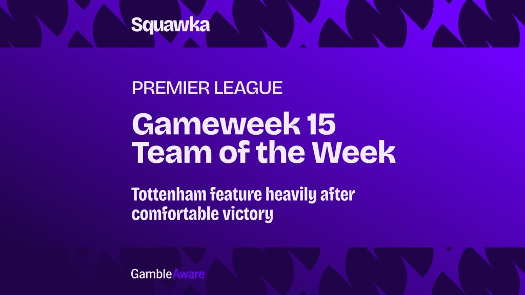 Premier League TOTW Gameweek 15: Tottenham feature heavily after comfortable victory