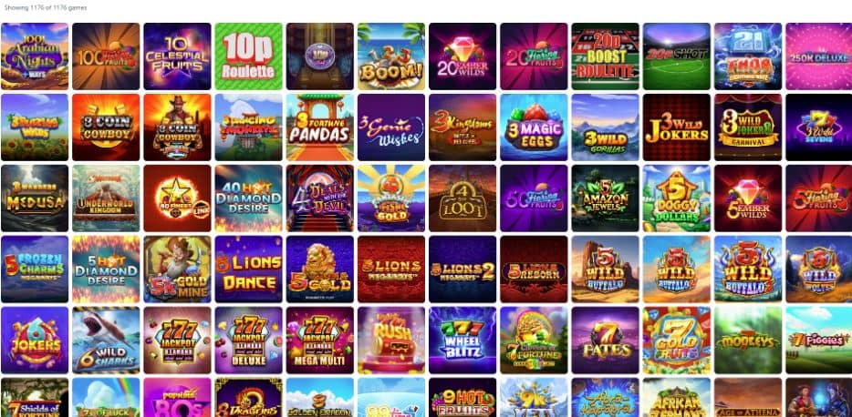 Cosmic Spins Casino Games